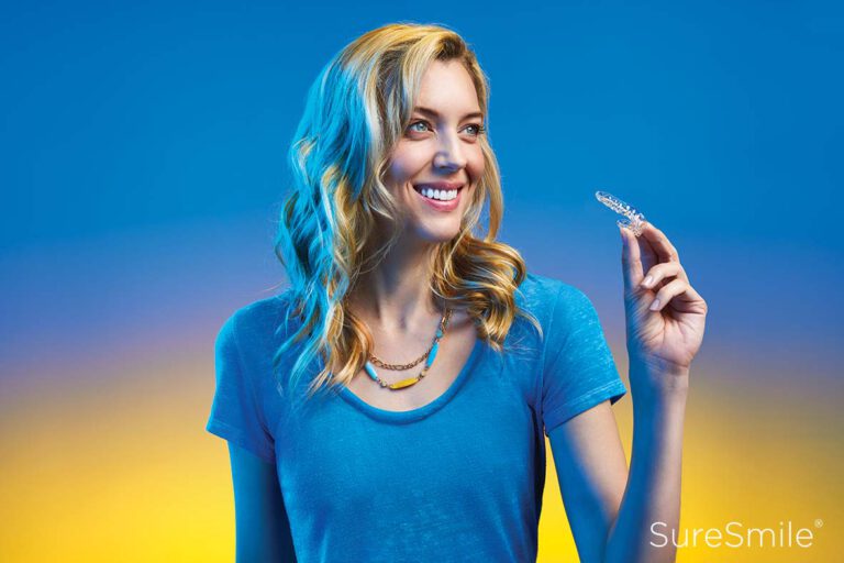 Een glimlach met SureSmile Clear Aligners